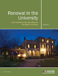 Renewal in the University